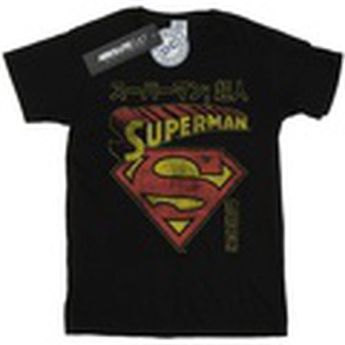 Camiseta manga larga Superman Shield para mujer - Dc Comics - Modalova