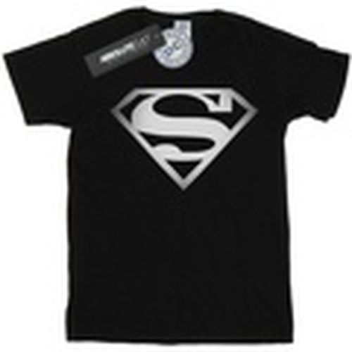 Camiseta manga larga Superman Spot Logo para mujer - Dc Comics - Modalova