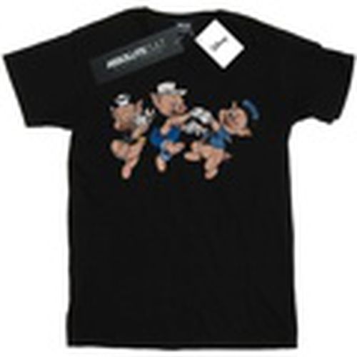 Camiseta manga larga Three Little Pigs Having Fun para hombre - Disney - Modalova