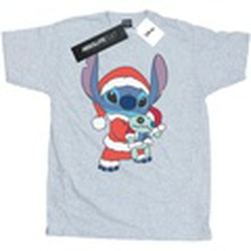 Camiseta manga larga Lilo And Stitch Stitch Christmas para hombre - Disney - Modalova