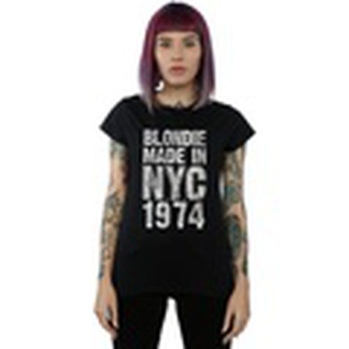 Camiseta manga larga Punk NYC para mujer - Blondie - Modalova