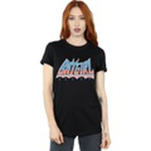 Camiseta manga larga Batgirl American Logo para mujer - Dc Comics - Modalova