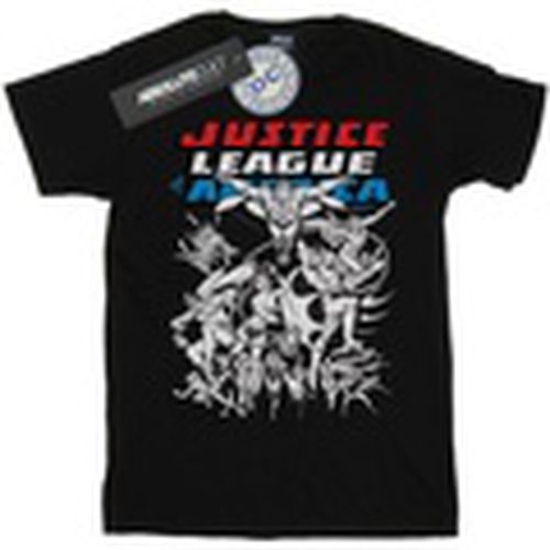 Camiseta manga larga Justice League para mujer - Dc Comics - Modalova