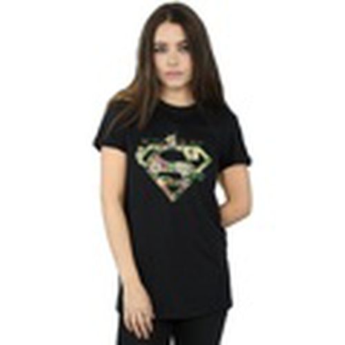 Camiseta manga larga Supergirl My Mum My Hero para mujer - Dc Comics - Modalova