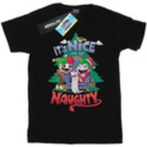 Camiseta manga larga Super Friends It's Nice To Be Naughty para mujer - Dc Comics - Modalova