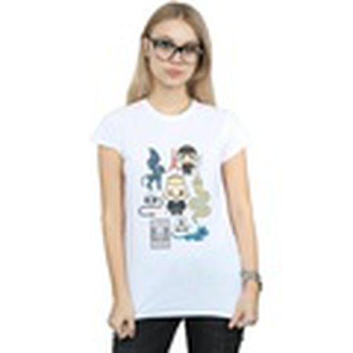 Camiseta manga larga Chibi Grindelwald para mujer - Fantastic Beasts - Modalova