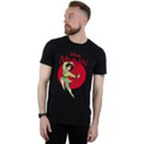 Camiseta manga larga Mulan Dragon Circle para hombre - Disney - Modalova