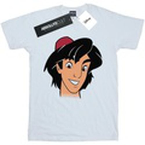 Camiseta manga larga Aladdin Headshot para hombre - Disney - Modalova
