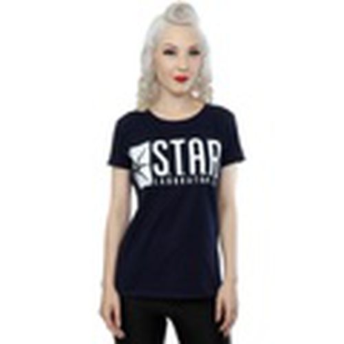 Camiseta manga larga STAR Labs para mujer - Dc Comics - Modalova