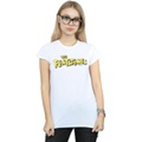 Camiseta manga larga Original Logo para mujer - The Flintstones - Modalova