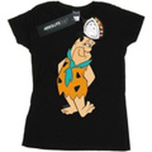 Camiseta manga larga Fred Flintstone Kick para mujer - The Flintstones - Modalova