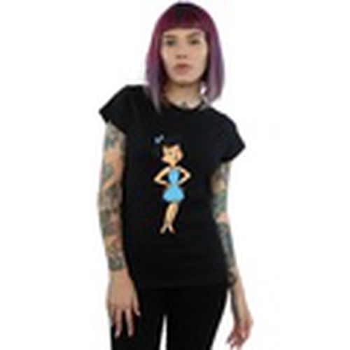 Camiseta manga larga BI20389 para mujer - The Flintstones - Modalova