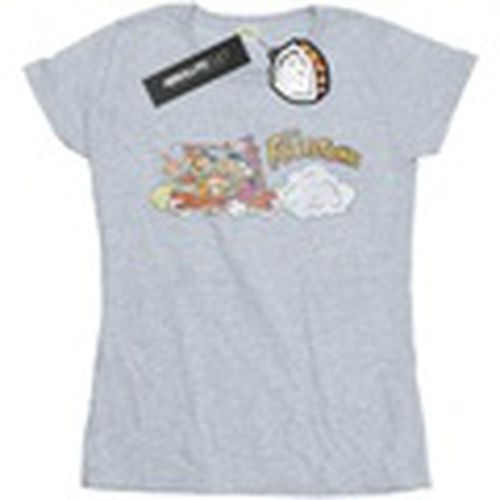 Camiseta manga larga BI20298 para mujer - The Flintstones - Modalova