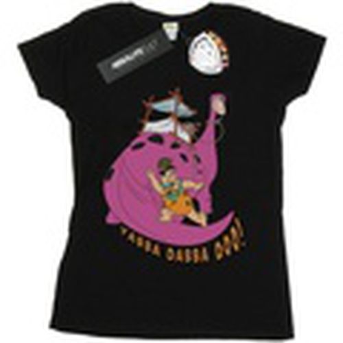 Camiseta manga larga Yabba Dabba Doo para mujer - The Flintstones - Modalova