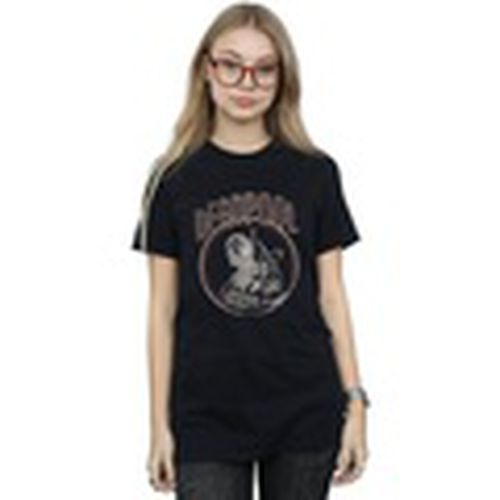 Camiseta manga larga Deadpool Vintage Circle para mujer - Marvel - Modalova