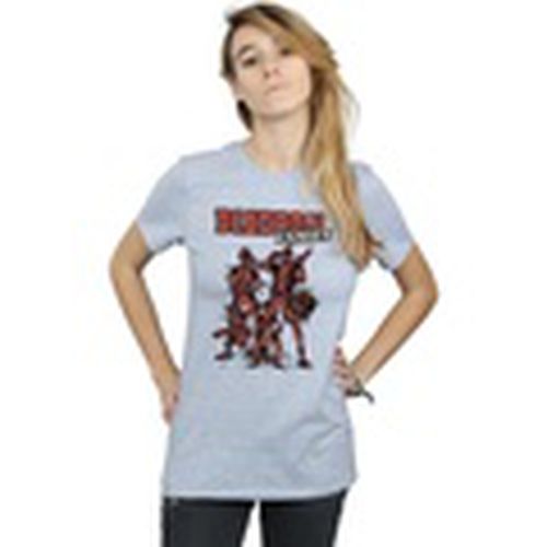 Camiseta manga larga Deadpool Family Group para mujer - Marvel - Modalova