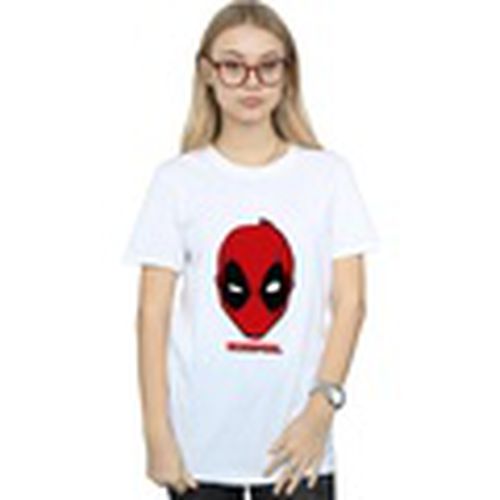 Camiseta manga larga Deadpool Mask para mujer - Marvel - Modalova