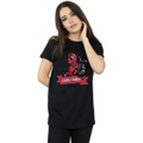 Camiseta manga larga Chimichanga Finger para mujer - Marvel - Modalova