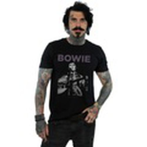 Camiseta manga larga Rock Poster para hombre - David Bowie - Modalova