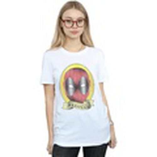 Camiseta manga larga Deadpool Tattoo Print para mujer - Marvel - Modalova