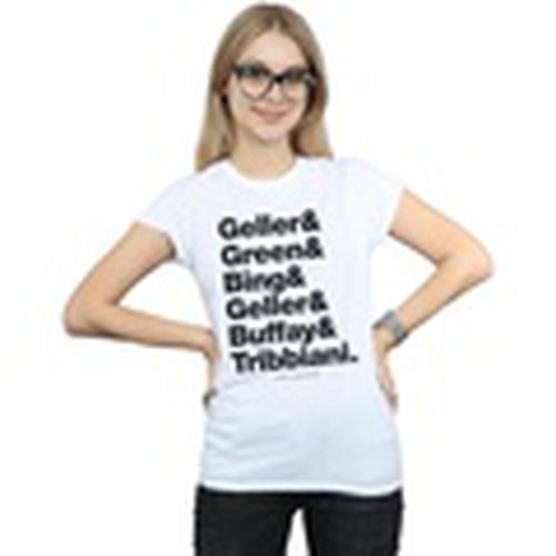 Camiseta manga larga Surnames Text para mujer - Friends - Modalova