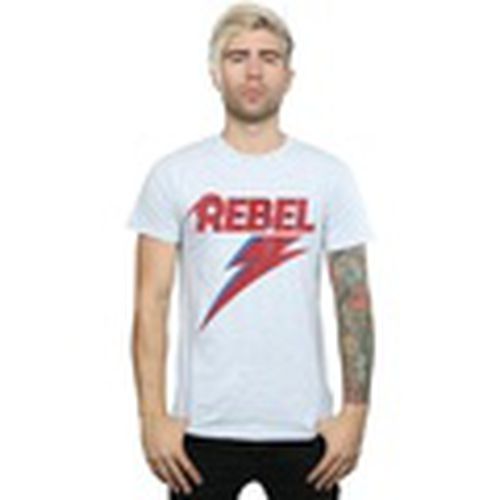 Camiseta manga larga Distressed Rebel para hombre - David Bowie - Modalova
