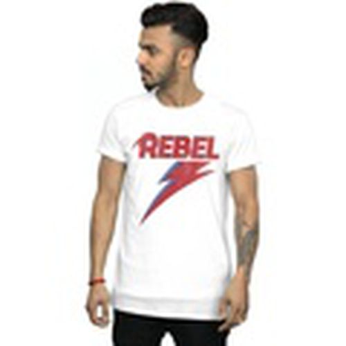 Camiseta manga larga Distressed Rebel para hombre - David Bowie - Modalova