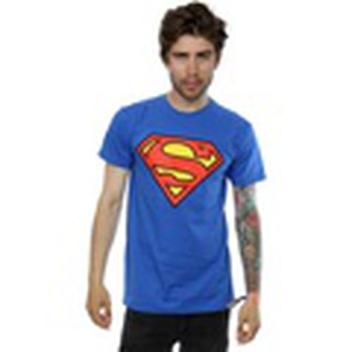 Camiseta manga larga Superman Logo para hombre - Dc Comics - Modalova