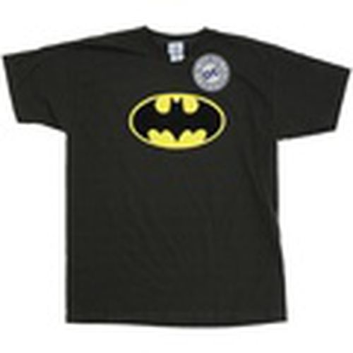 Camiseta manga larga Batman Logo para hombre - Dc Comics - Modalova