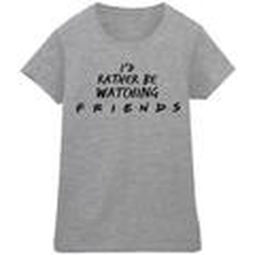 Camiseta manga larga Rather Be Watching para mujer - Friends - Modalova