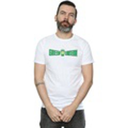 Camiseta manga larga Green Lantern Text Logo para hombre - Dc Comics - Modalova