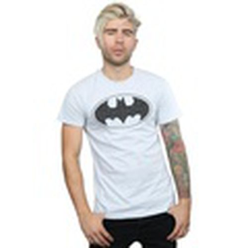 Camiseta manga larga Batman One Colour Logo para hombre - Dc Comics - Modalova