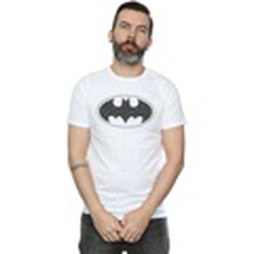 Camiseta manga larga Batman One Colour Logo para hombre - Dc Comics - Modalova
