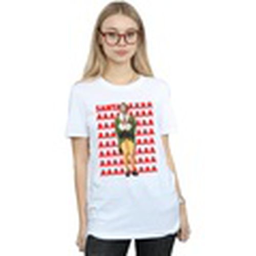 Camiseta manga larga Buddy Santa Scream para mujer - Elf - Modalova