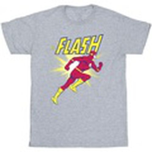 Camiseta manga larga The Flash Running para hombre - Dc Comics - Modalova