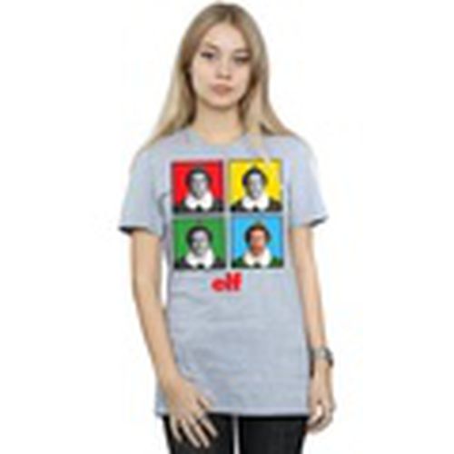 Camiseta manga larga Four Faces para mujer - Elf - Modalova