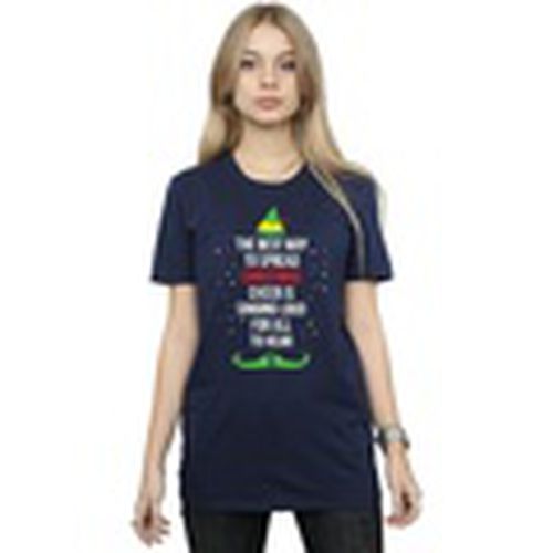 Camiseta manga larga Christmas Cheer para mujer - Elf - Modalova