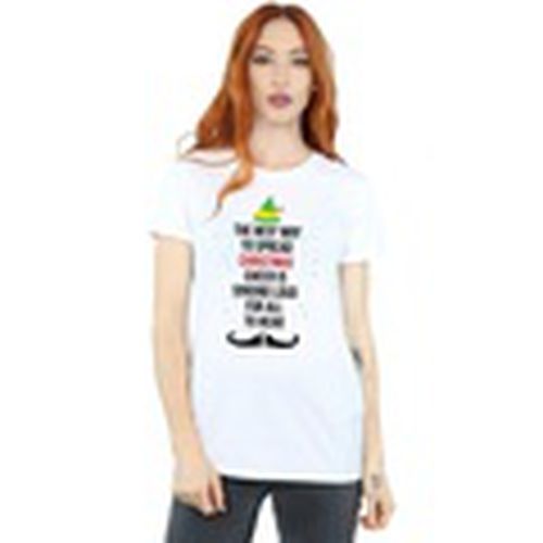 Camiseta manga larga Christmas Cheer para mujer - Elf - Modalova