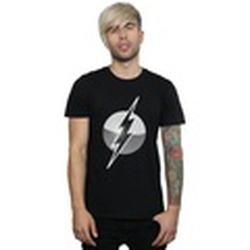 Camiseta manga larga Flash Spot Logo para hombre - Dc Comics - Modalova