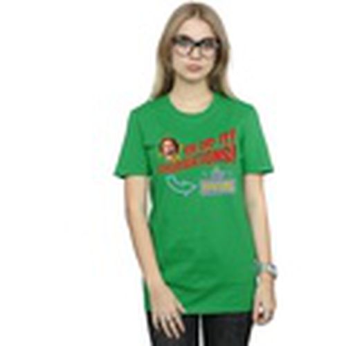 Camiseta manga larga World's Best Coffee para mujer - Elf - Modalova
