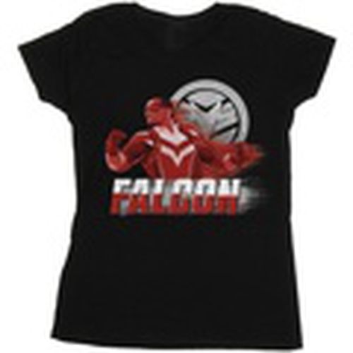 Camiseta manga larga The Falcon And The Winter Soldier Falcon Red Fury para mujer - Marvel - Modalova