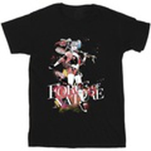 Camiseta manga larga Harley Quinn Forces Of Nature para hombre - Dc Comics - Modalova
