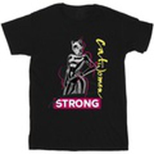 Camiseta manga larga Batman Catwoman Strong para hombre - Dc Comics - Modalova