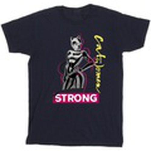 Camiseta manga larga Batman Catwoman Strong para hombre - Dc Comics - Modalova