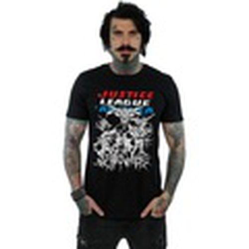 Camiseta manga larga Justice League para hombre - Dc Comics - Modalova