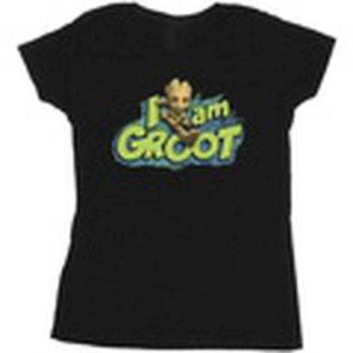 Camiseta manga larga Guardians Of The Galaxy I Am Groot para mujer - Marvel - Modalova