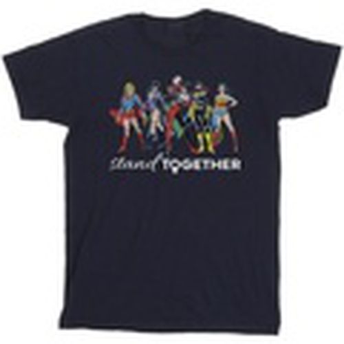 Camiseta manga larga Women Of DC Stand Together para hombre - Dc Comics - Modalova