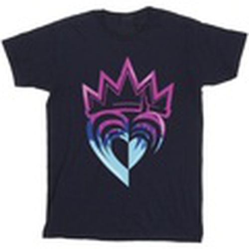 Camiseta manga larga Descendants Pink Crown para hombre - Disney - Modalova