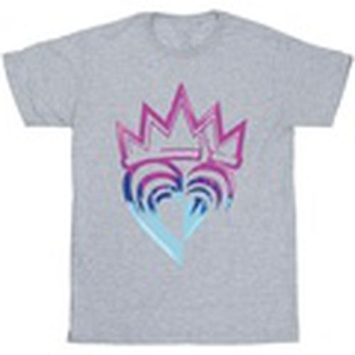 Camiseta manga larga Descendants Pink Crown para hombre - Disney - Modalova