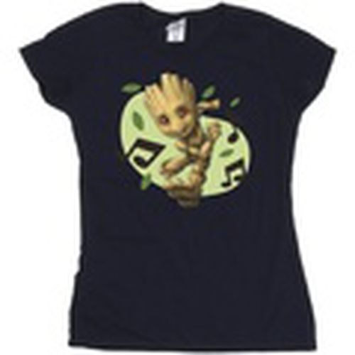 Camiseta manga larga Guardians Of The Galaxy Groot Musical Notes para mujer - Marvel - Modalova